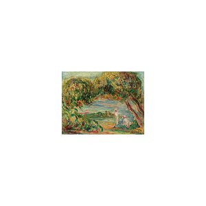 Renoir - DEUX FEMMES DANS UN PAYSAGE