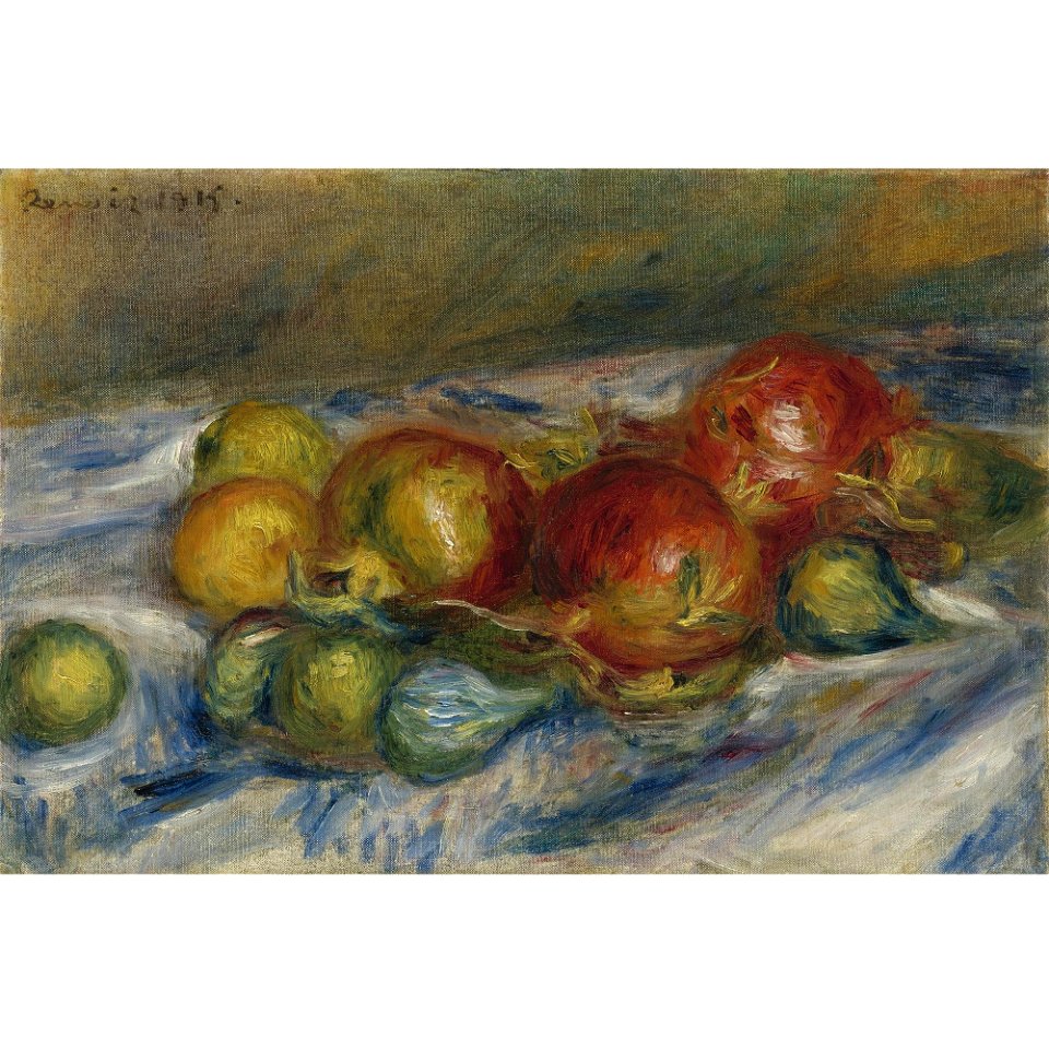 Renoir - NATURE MORTE AUX FIGUES, 1915