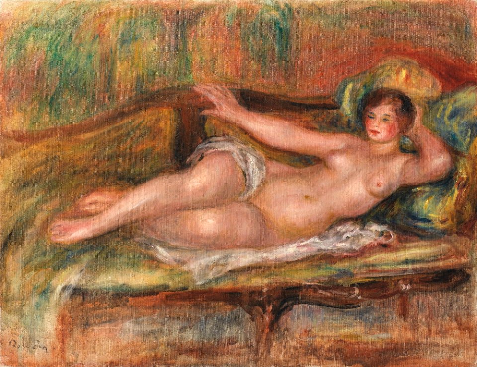 Renoir - FEMME ALLONGÉE, 1915