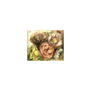 Renoir - FLEURS, 17.2 by 19cm