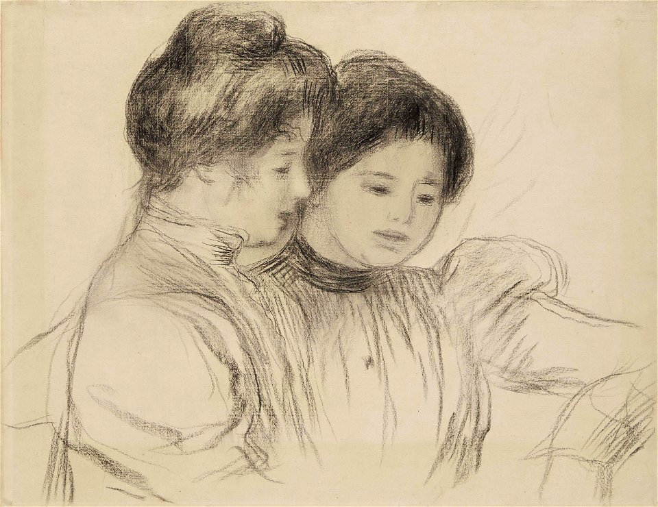 Renoir - Mesdemoiselles Lerolle au piano, vers 1890