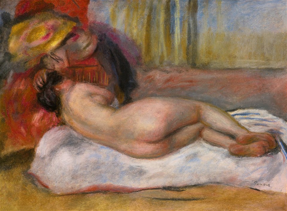 Renoir - LE REPOS, circa 1895