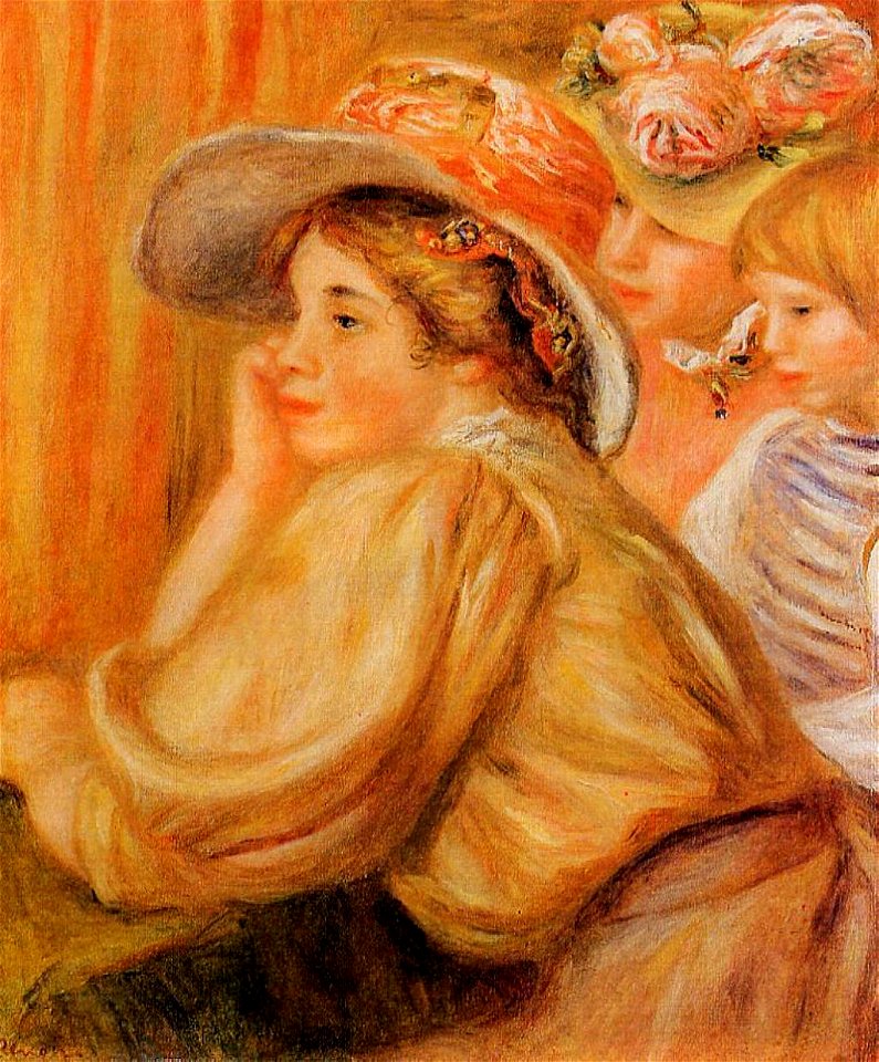 Renoir - coco-and-two-servants-1910.jpg!PinterestLarge