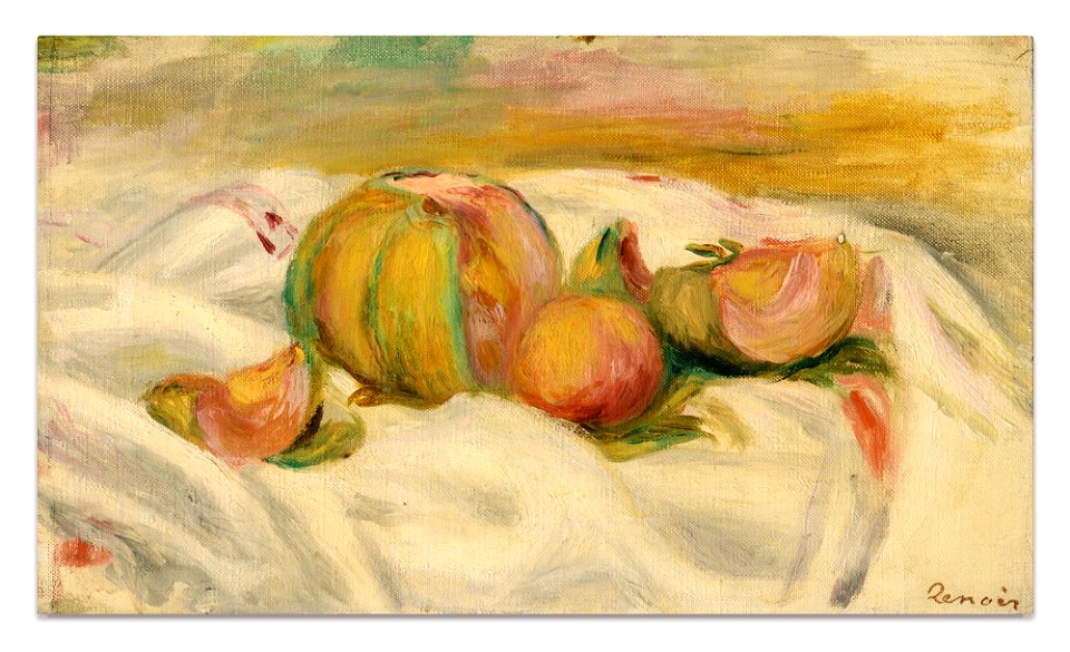 Renoir - NATURE MORTE AU MELON