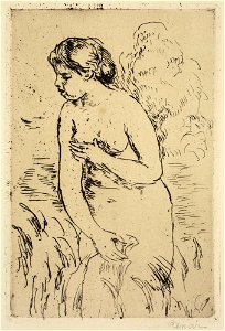 Renoir - Baigneuse debout, 30.55