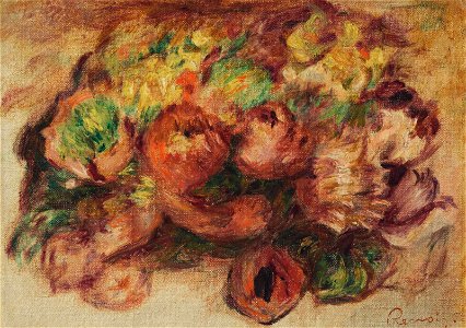 Renoir - Fleurs, 1895, 19 x 26 cm