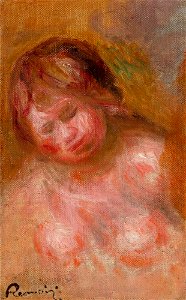 Renoir - BUSTE DE FEMME NUE, 1916