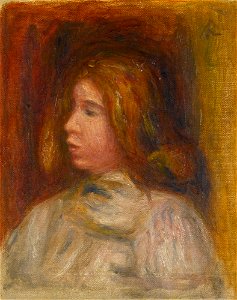 Renoir - PORTRAIT DE JEUNE FILLE