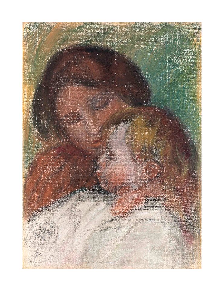 Renoir - Suzanne et Jean, circa 1895