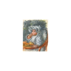 Renoir - L'ENFANT, JEAN RENOIR, DANS LA CHAISE, circa 1895