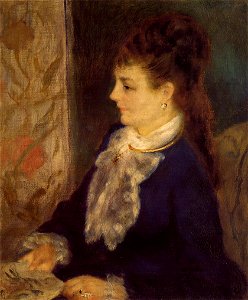 Renoir - portrait-of-an-anonymous-sitter-1875.jpg!PinterestLarge. Free illustration for personal and commercial use.