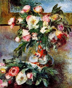 Renoir - peonies-1878.jpg!PinterestLarge. Free illustration for personal and commercial use.