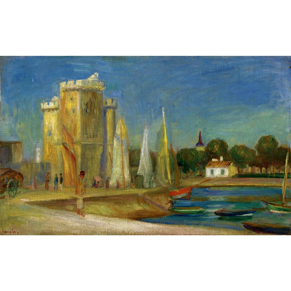 Renoir - PORT DE LA ROCHELLE, 1896
