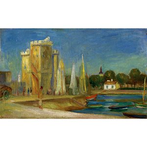 Renoir - PORT DE LA ROCHELLE, 1896