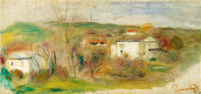 Renoir - La vallée de la Cagne, 1905