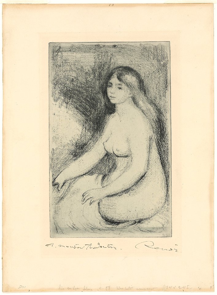 Renoir - Seated Bather, 1936.212