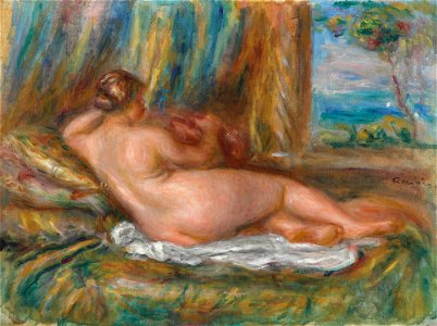 Renoir - Nu couché (Odalisque couchée), 1914