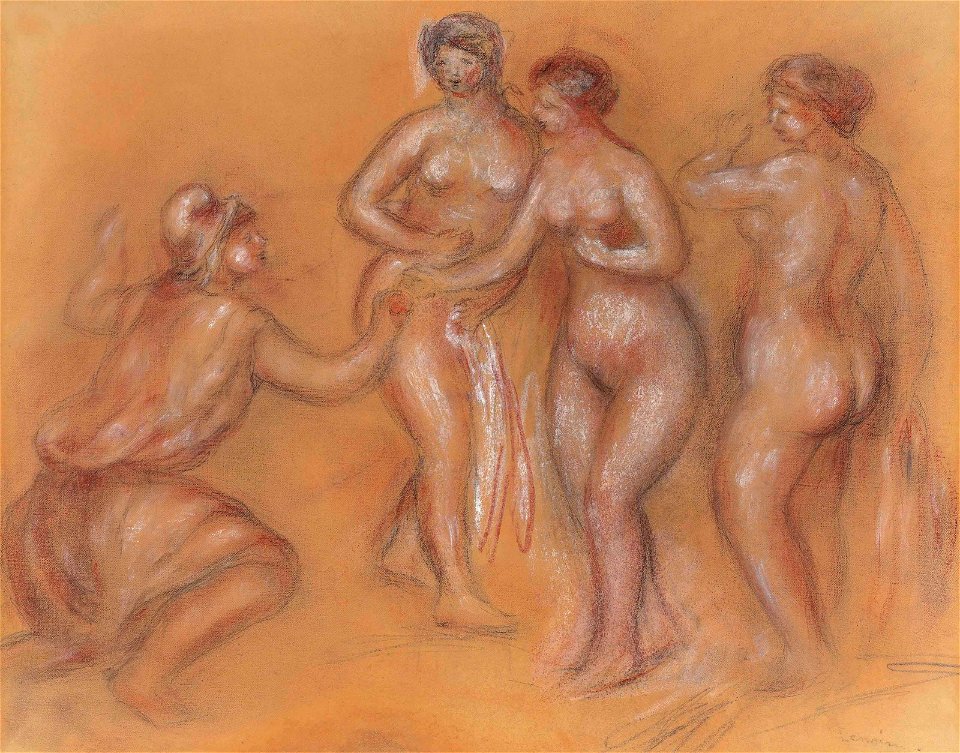 Renoir - Etude pour le jugement de Pâris, circa 1910