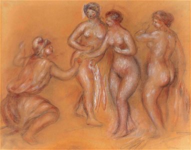 Renoir - Etude pour le jugement de Pâris, circa 1910