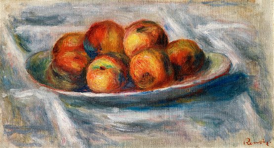 Renoir - NATURE MORTE AUX PÊCHES, circa 1900