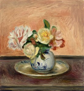 Renoir - Vase de fleurs, 1901, 41 x 38 cm