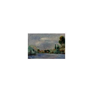 Renoir - MAISON SUR LA RIVE, 1895