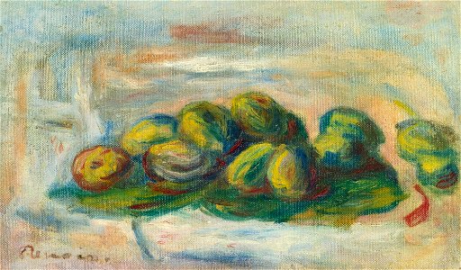 Renoir - NATURE MORTE AUX AMANDES, 1912