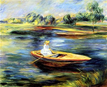 Renoir - young-woman-seated-in-a-rowboat.jpg!PinterestLarge