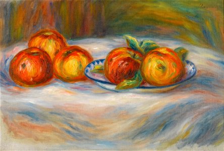 Renoir - NATURE MORTE AUX POMMES, circa 1905