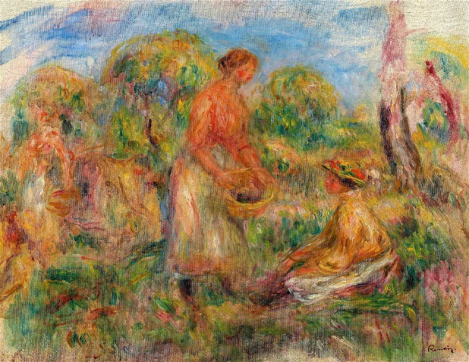 Renoir - Femmes dans un paysage, 1918