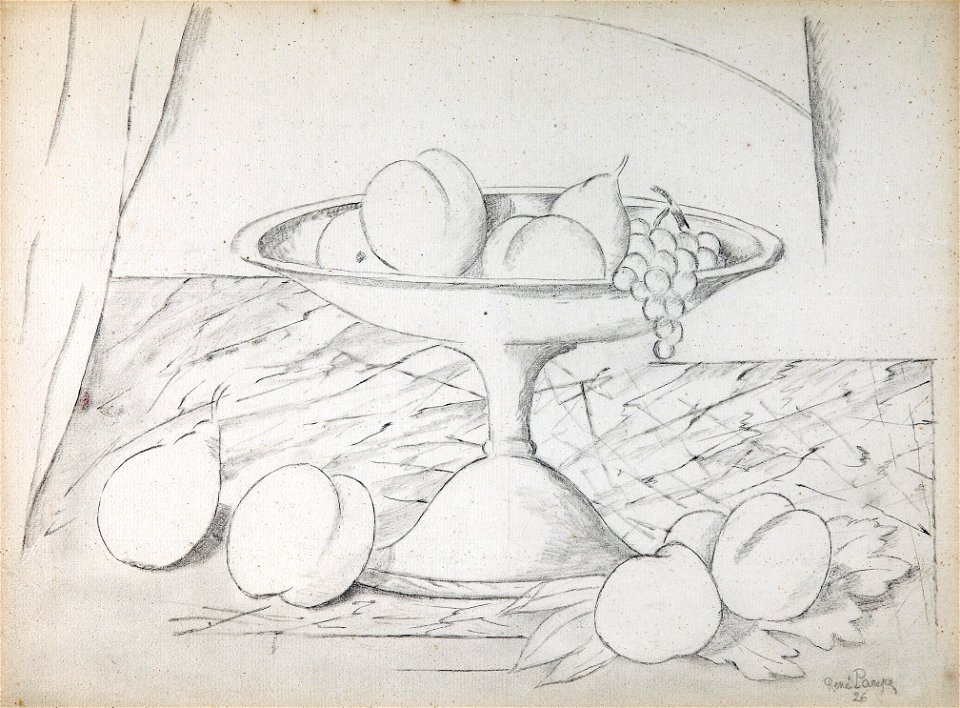 René Paresce Natura morta 1926