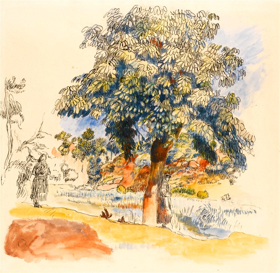 Renoir - PAYSAGE DU MIDI, 1888-90