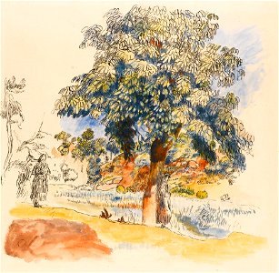 Renoir - PAYSAGE DU MIDI, 1888-90