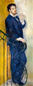 Renoir - Man on a Staircase, circa 1876