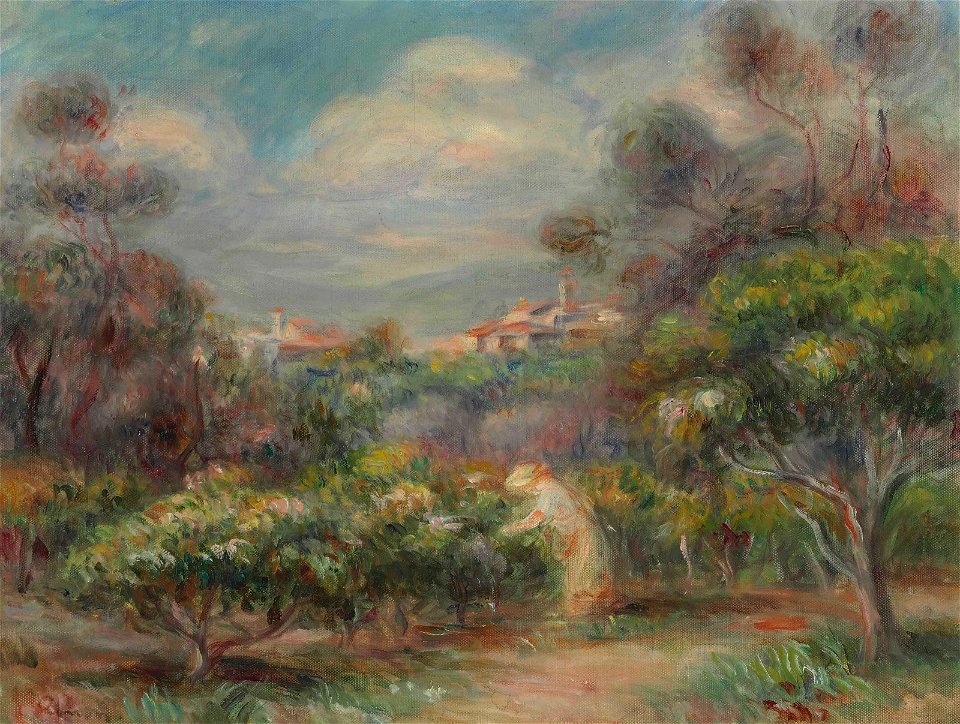 Renoir - Paysage près de Cagnes