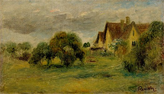 Renoir - PAYSAGE, 1894