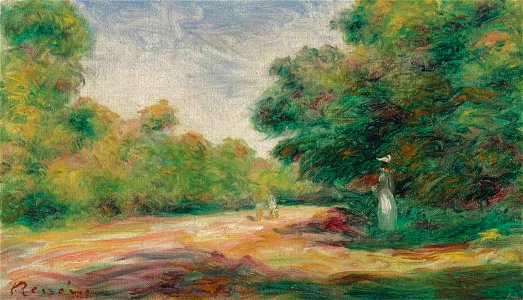 Renoir - Le sentier dans la forêt, 1901-1902