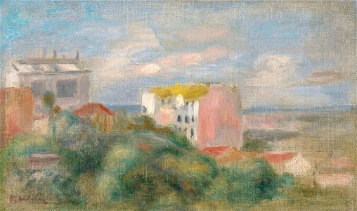 Renoir - PAYSAGE DE MONTMARTRE