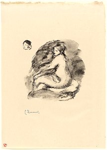 Renoir - Study of Seated Female Nude, Variant, 1951.85