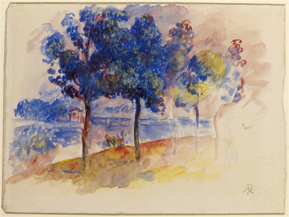 Renoir - The Bridge at Argenteuil, 1935-2763