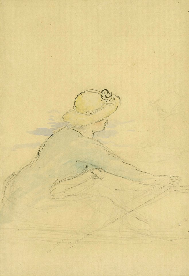 Renoir Jeune Femme au Bateau