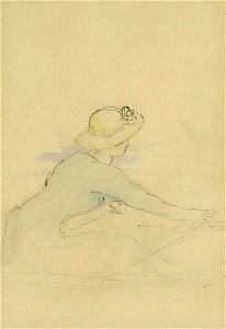 Renoir Jeune Femme au Bateau