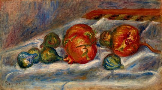 Renoir - Nature morte aux grenades et figues