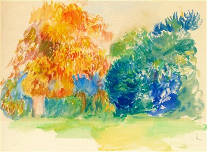 Renoir - LES ARBRES