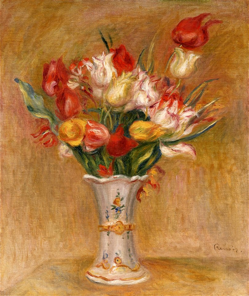 Renoir - TULIPES, 1909