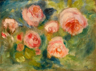 Renoir - ROSES, circa 1890