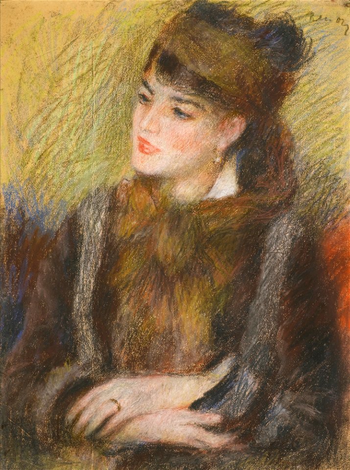 Renoir - ÉTUDE DE FEMME, circa 1880