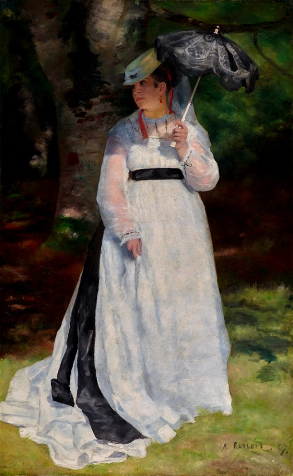 Renoir Lise With Umbrella