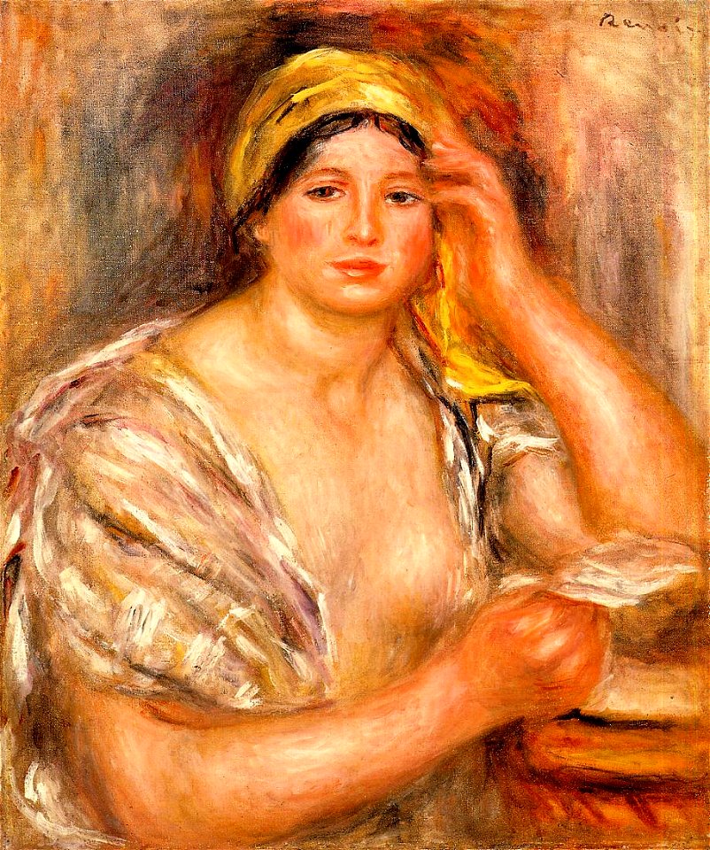 Renoir - woman-with-a-yellow-turban-1917.jpg!PinterestLarge