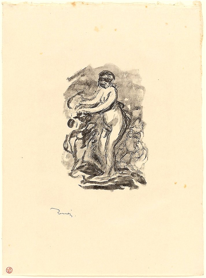 Renoir - Woman with Grapevine, 1st variant, 1951.87